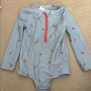 Flamingo Striped Rashguard